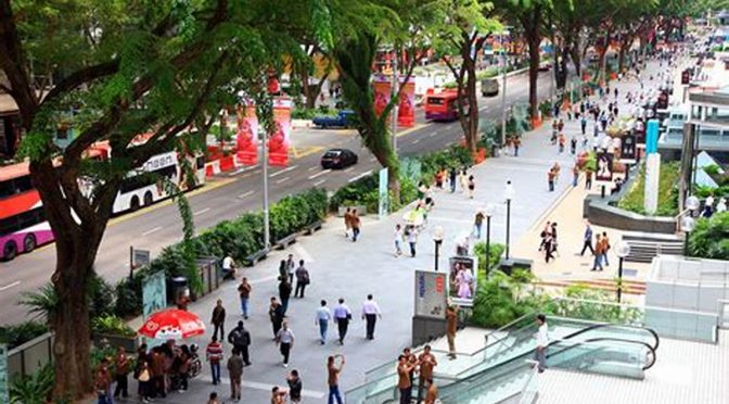 Modern Day Singapore - Orchard Road